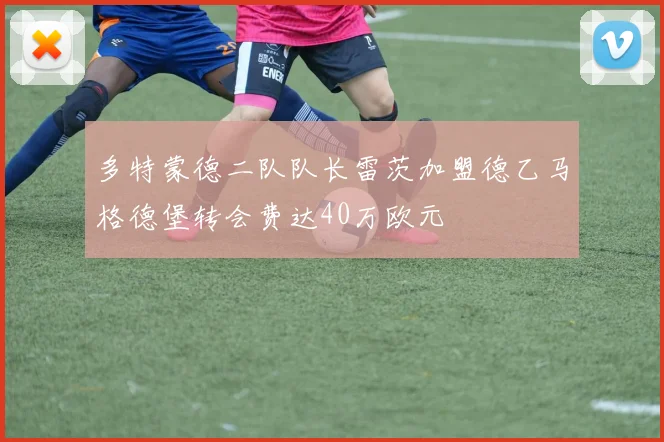 多特蒙德二队队长雷茨加盟德乙马格德堡转会费达40万欧元